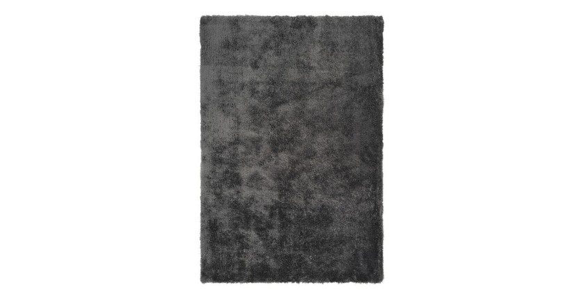 Tapis 230x160cm, design C005D coloris anthracite - Confort et élégance pour votre intérieur