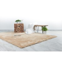 Tapis 230x160cm, design C005D coloris sable - Confort et élégance pour votre intérieur