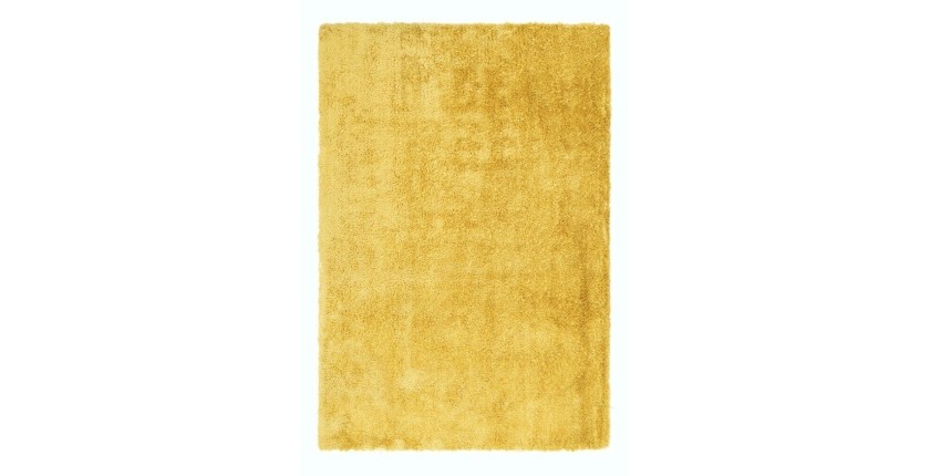 Tapis 150x80cm, design C005D coloris jaune - Confort et élégance pour votre intérieur