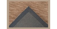 Tapis 170x120cm, design C007Y coloris beige - Confort et élégance pour votre intérieur