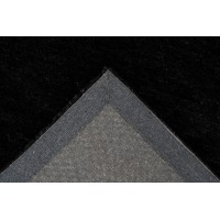 Tapis 290x200cm, design C007Y coloris noir - Confort et élégance pour votre intérieur