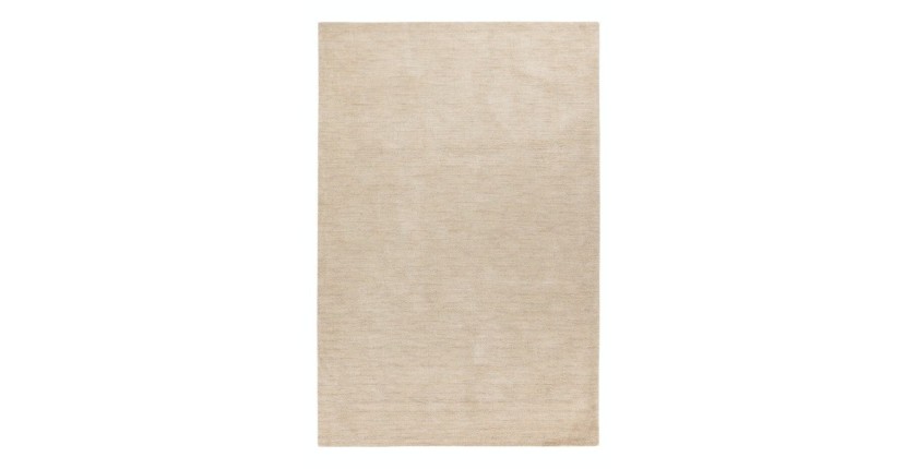 Tapis 170x120cm, design C007Y coloris ivoire - Confort et élégance pour votre intérieur