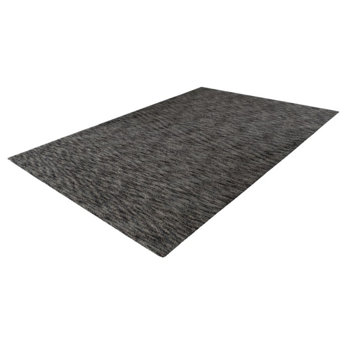 Tapis 170x120cm, design C007Y coloris argent - Confort et élégance pour votre intérieur