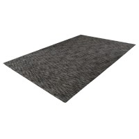 Tapis 230x160cm, design C007Y coloris argent - Confort et élégance pour votre intérieur