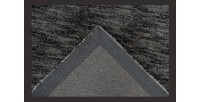 Tapis 290x200cm, design C007Y coloris argent - Confort et élégance pour votre intérieur