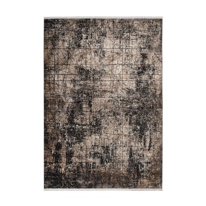 Tapis 290x200cm, design C209E coloris beige - Confort et élégance pour votre intérieur