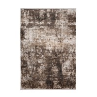 Tapis 170x120cm, design C309E coloris ivoire - Confort et élégance pour votre intérieur