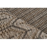 Tapis 150x80cm, design C103A coloris naturel - Confort et élégance pour votre intérieur