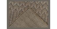 Tapis 150x80cm, design C103A coloris naturel - Confort et élégance pour votre intérieur