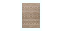 Tapis 150x80cm, design C203A coloris naturel - Confort et élégance pour votre intérieur