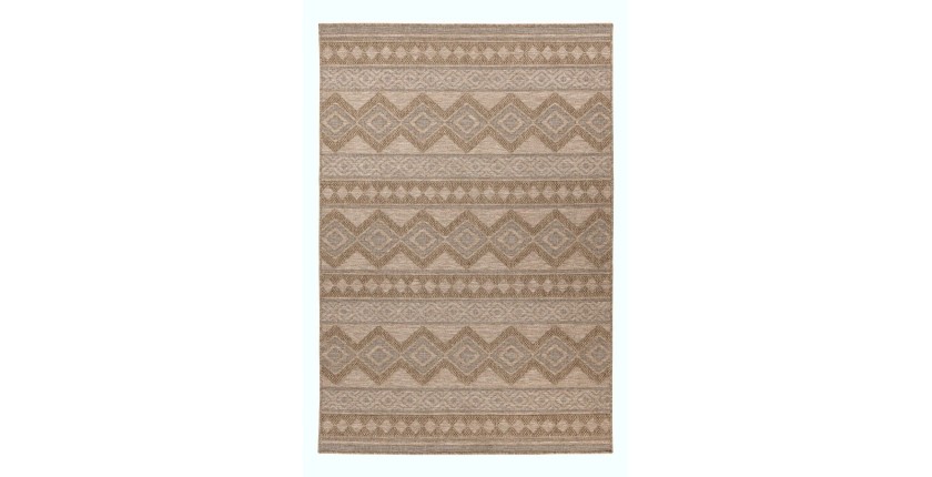 Tapis 150x80cm, design C203A coloris naturel - Confort et élégance pour votre intérieur