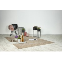 Tapis 170x120cm, design C203A coloris naturel - Confort et élégance pour votre intérieur