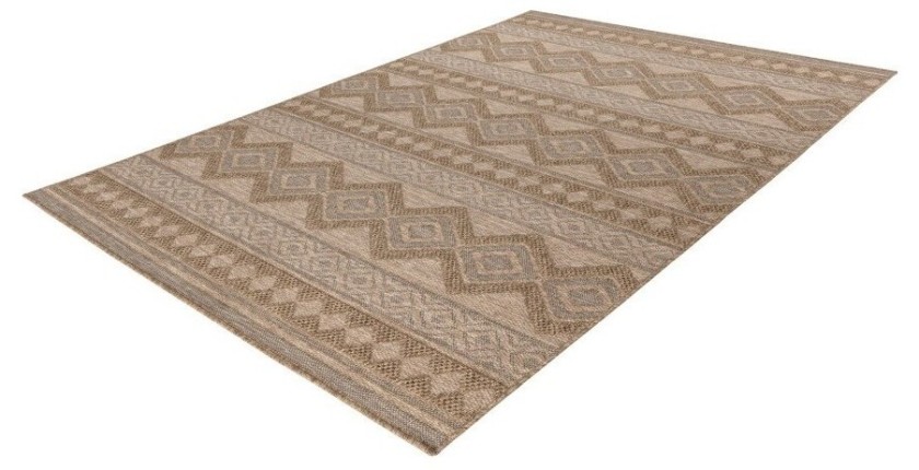 Tapis 290x200cm, design C203A coloris naturel - Confort et élégance pour votre intérieur