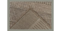 Tapis 150x80cm, design C303A coloris naturel - Confort et élégance pour votre intérieur