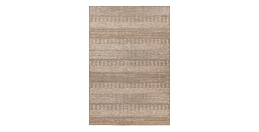 Tapis 150x80cm, design C303A coloris naturel - Confort et élégance pour votre intérieur