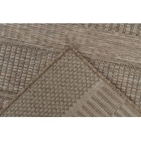 Tapis 290x200cm, design C303A coloris naturel - Confort et élégance pour votre intérieur