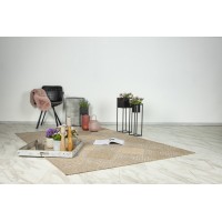 Tapis 150x80cm, design C403A coloris naturel - Confort et élégance pour votre intérieur