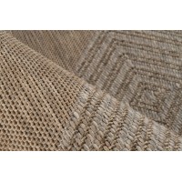 Tapis 170x120cm, design C403A coloris naturel - Confort et élégance pour votre intérieur