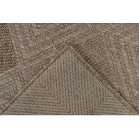 Tapis 170x120cm, design C403A coloris naturel - Confort et élégance pour votre intérieur