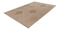 Tapis 230x160cm, design C403A coloris naturel - Confort et élégance pour votre intérieur