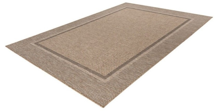 Tapis 150x80cm, design C503A coloris naturel - Confort et élégance pour votre intérieur