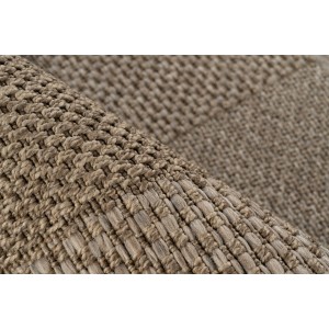 Tapis 150x80cm, design C603A coloris naturel - Confort et élégance pour votre intérieur