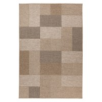 Tapis 170x120cm, design C603A coloris naturel - Confort et élégance pour votre intérieur