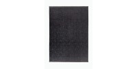 Tapis 140x80cm, design D012A coloris graphite - Confort et élégance pour votre intérieur