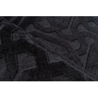 Tapis 160x120cm, design D012A coloris graphite - Confort et élégance pour votre intérieur