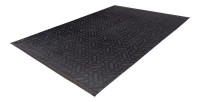 Tapis 220x160cm, design D012A coloris graphite - Confort et élégance pour votre intérieur