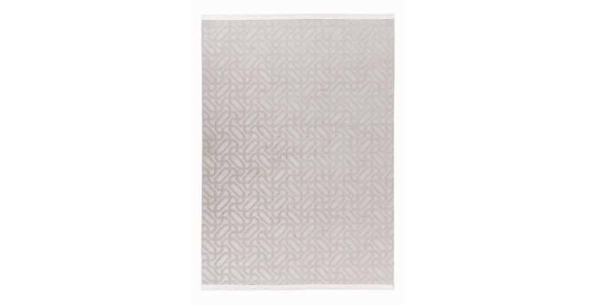 Tapis 160x120cm, design D012A coloris gris - Confort et élégance pour votre intérieur