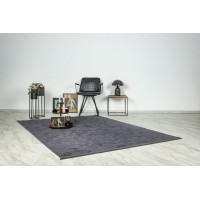 Tapis 140x80cm, design D112A coloris graphite - Confort et élégance pour votre intérieur