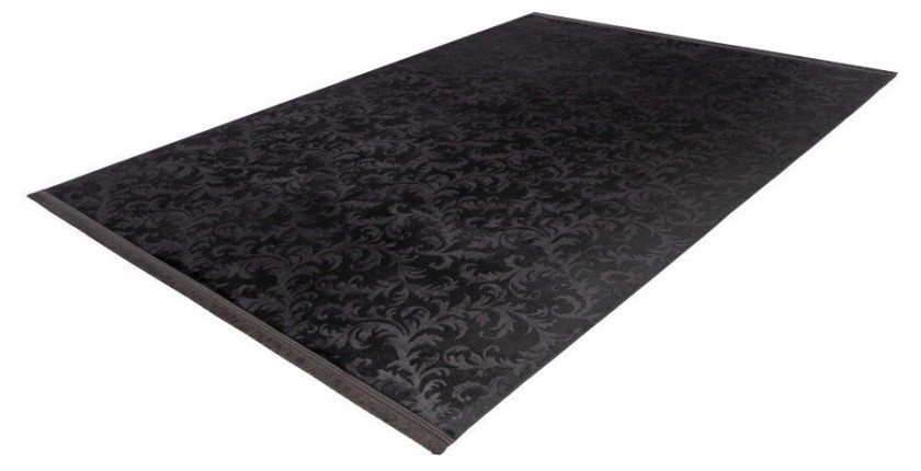 Tapis 160x120cm, design D112A coloris graphite - Confort et élégance pour votre intérieur