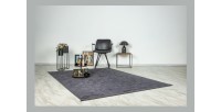 Tapis 220x160cm, design D112A coloris graphite - Confort et élégance pour votre intérieur