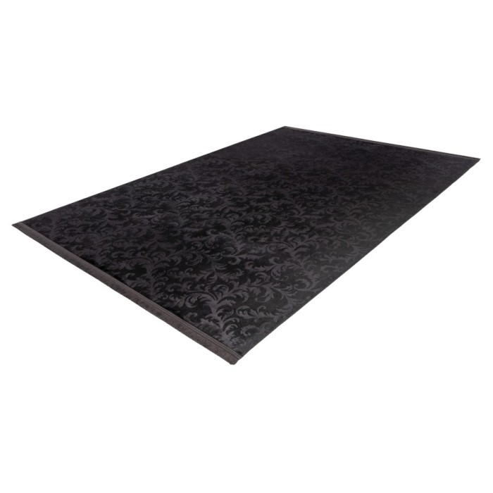 Tapis 220x160cm, design D112A coloris graphite - Confort et élégance pour votre intérieur