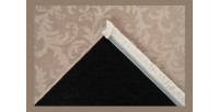 Tapis 280x80cm, design D112A coloris taupe - Confort et élégance pour votre intérieur