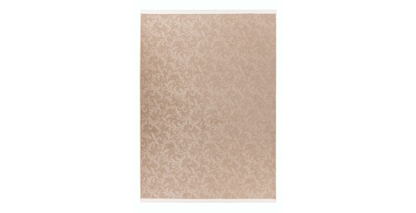 Tapis 160x120cm, design D112A coloris taupe - Confort et élégance pour votre intérieur