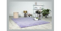 Tapis 150x80cm, design D005M coloris lavende - Confort et élégance pour votre intérieur