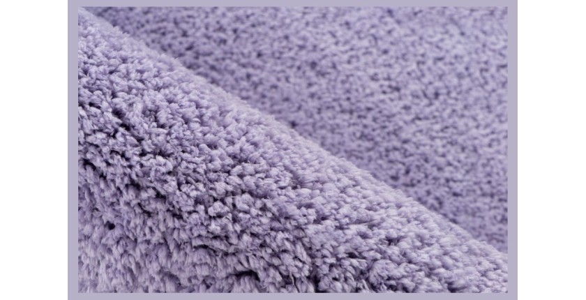 Tapis 150x80cm, design D005M coloris lavende - Confort et élégance pour votre intérieur