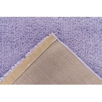 Tapis 150x80cm, design D005M coloris lavende - Confort et élégance pour votre intérieur