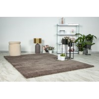 Tapis 290x200cm, design D005M coloris taupe - Confort et élégance pour votre intérieur