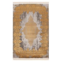 Tapis 170x120, design E109E coloris doré - Confort et élégance pour votre intérieur