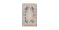 Tapis 150x80cm, design E109E coloris argent - Confort et élégance pour votre intérieur