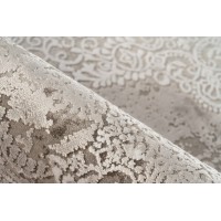 Tapis 170x120cm, design E109E coloris argent - Confort et élégance pour votre intérieur