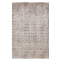 Tapis 150x80cm, design E209E coloris argent - Confort et élégance pour votre intérieur