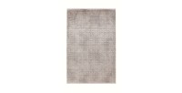 Tapis 170x120cm, design E209E coloris argent - Confort et élégance pour votre intérieur