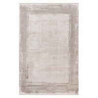 Tapis 150x80cm, design E309E coloris argent - Confort et élégance pour votre intérieur