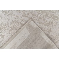 Tapis 290x200cm, design E309E coloris argent - Confort et élégance pour votre intérieur