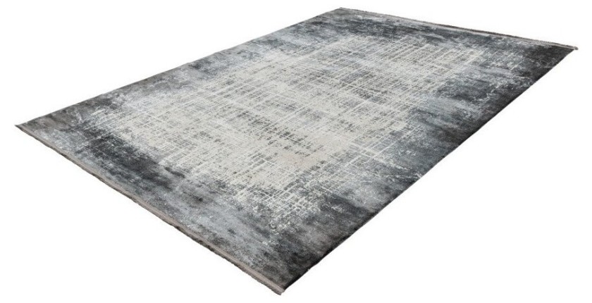 Tapis 330x240cm, design E109E coloris argent - Confort et élégance pour votre intérieur