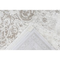 Tapis 230x160cm, design E209E coloris crème - Confort et élégance pour votre intérieur